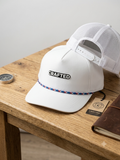 RED WHITE AND BLUE Giveaway Crafted  Hat- 4 Entries (Copy)